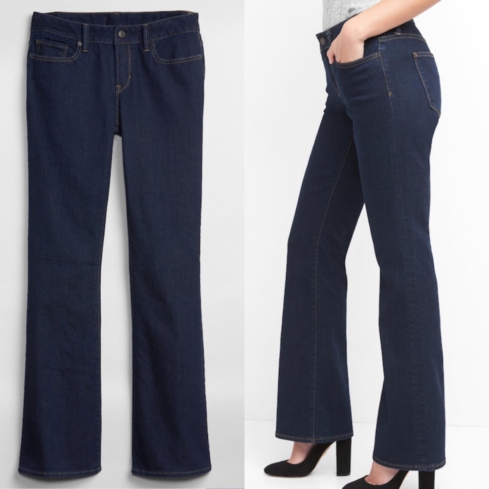 Gap Long & Lean lightweight pants, Sz 4 Tall EUC